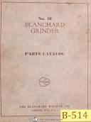 Blanchard-Blanchard No. 27-48 & No. 32-60, Surface Grinders Parts and Operators Manual-No. 27-48-No. 32-60-06